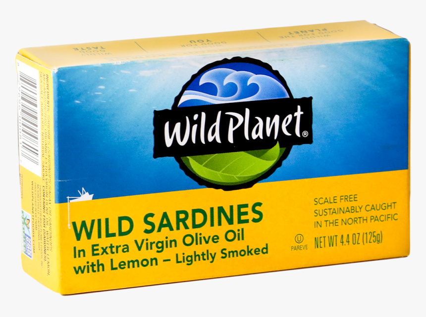 Wild Planet Wild Sardines In Extra Virgin Olive Oil - Graphic Design, HD Png Download, Free Download