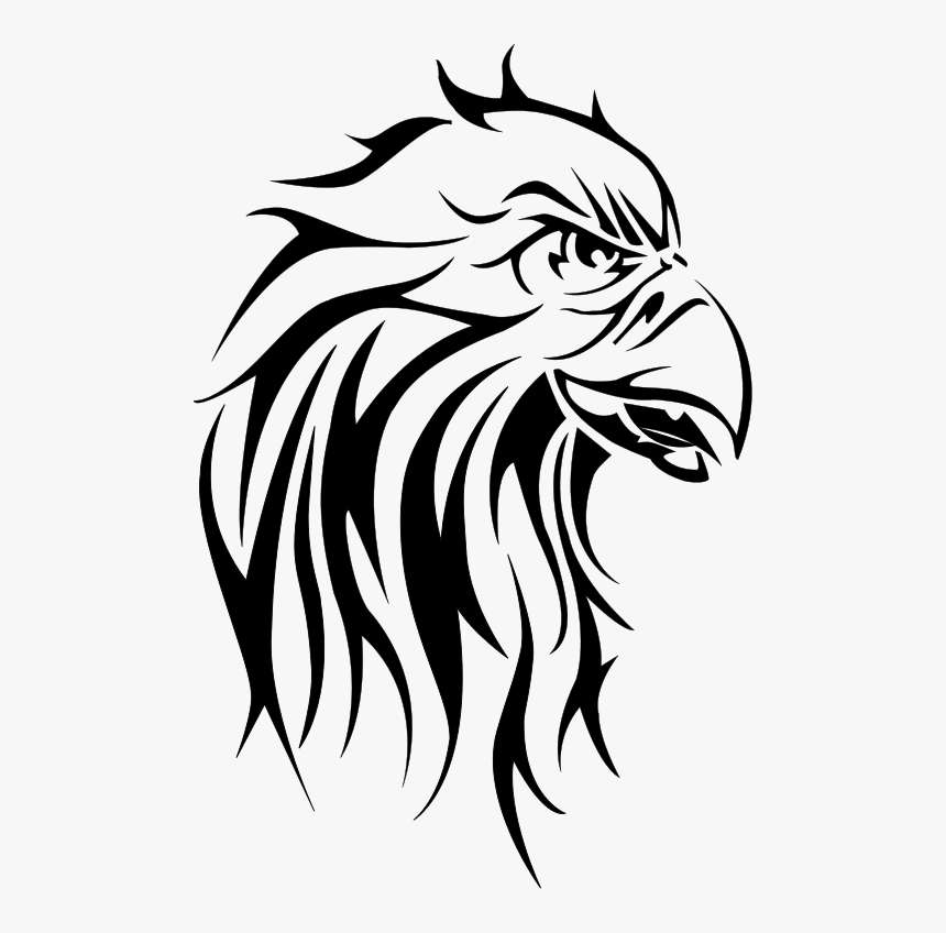 Awesome Vector Eagle Head Tattoo Design - Tattoo Designs Of Eagle, HD Png Download, Free Download