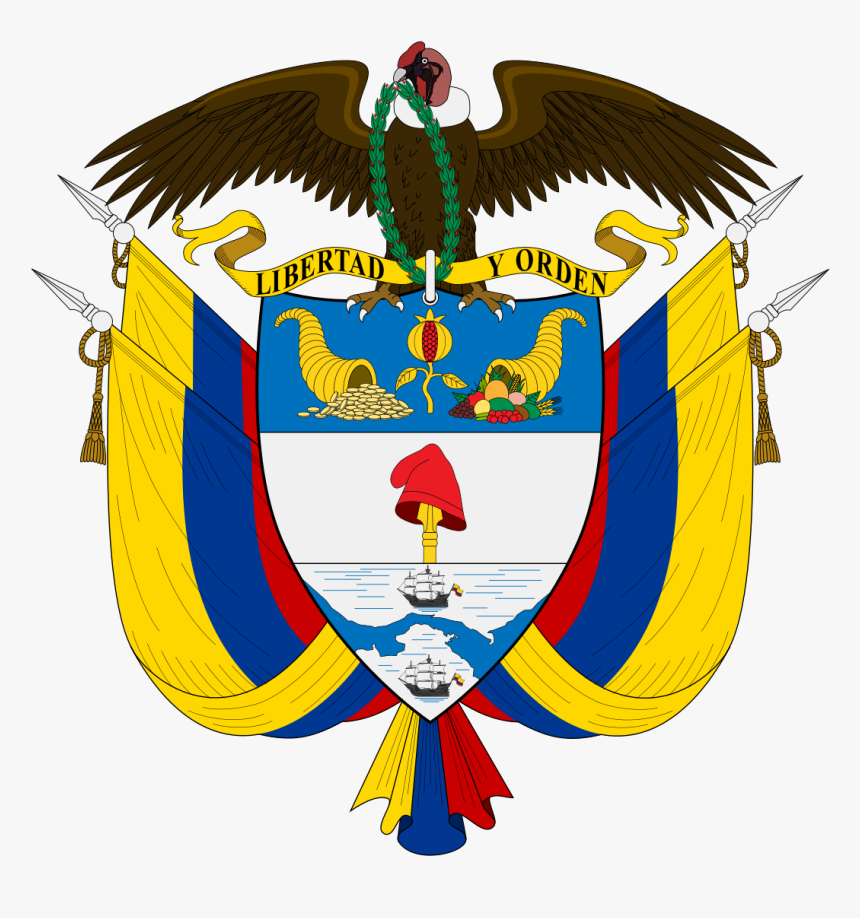 Escudo De Colombia Svg, HD Png Download, Free Download