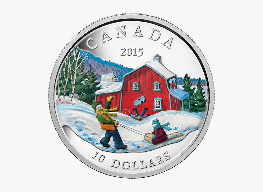 2015 1/2 Oz Fine Silver Coin - Silver Coin, HD Png Download, Free Download