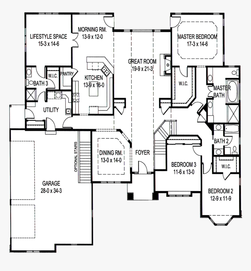 Start Building Your Custom Home With David & Goliath - Floor Plan, HD Png Download, Free Download