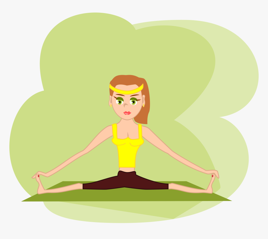 Fitness Girl Icons Png - Physical Fitness Exercise Cartoon, Transparent Png, Free Download