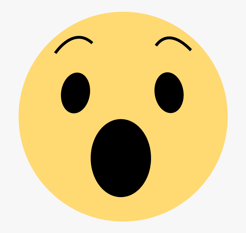 Wow - Facebook Wow Reaction Png, Transparent Png, Free Download