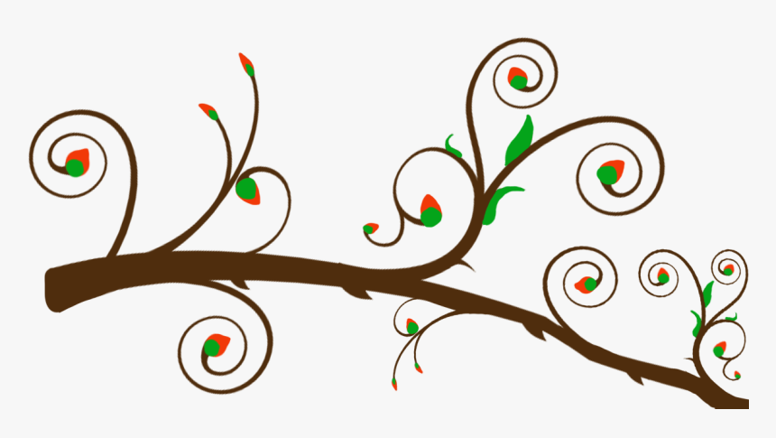 Blooming Branch - Tree Branches Vector Png, Transparent Png, Free Download