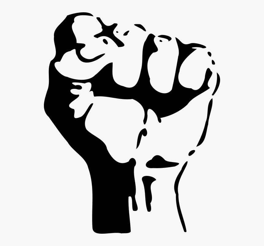 Hand, Fist, Fingers, Human, Gesture, Power, Strength - Raised Fist, HD Png Download, Free Download