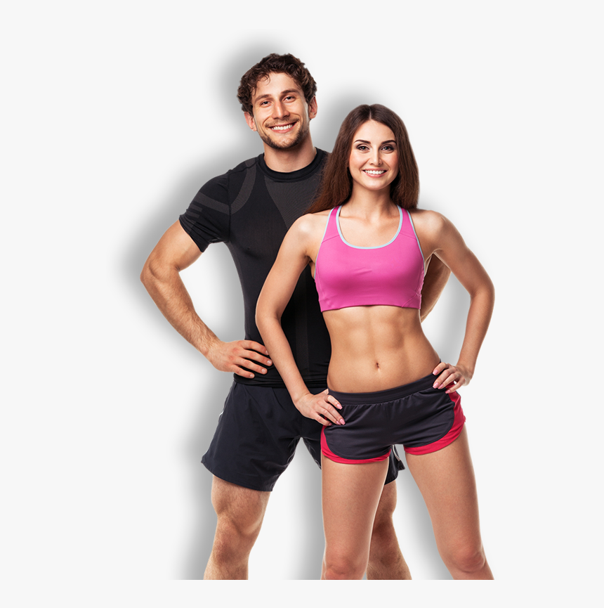 Fitness Man And Woman Png, Transparent Png, Free Download