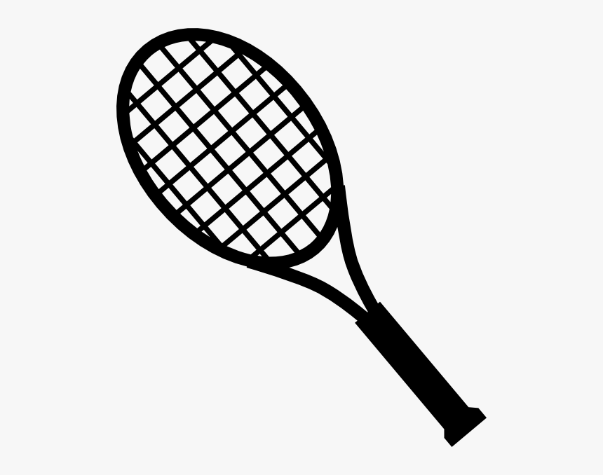 Racket Clipart Shuttle - Clip Art Tennis Racket, HD Png Download, Free Download