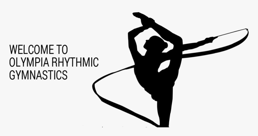 Gymnastics Silhouette - Silhouette, HD Png Download, Free Download