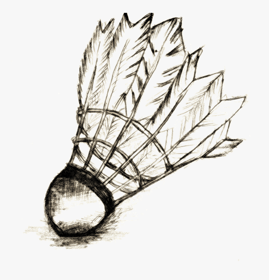 15 Badminton Drawing Sketch For Free Download On Mbtskoudsalg - Sports That I Love Drawing, HD Png Download, Free Download