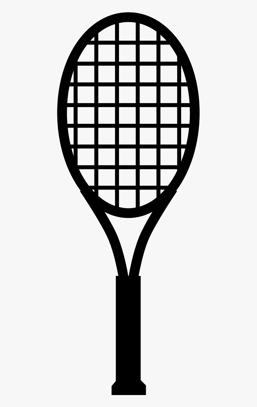 Badminton Bat Black Free Picture - Sweet Spot On Tennis Racquet, HD Png Download, Free Download