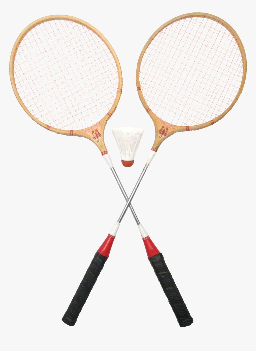 Ball-badminton - Badminton Bat Images Png, Transparent Png, Free Download