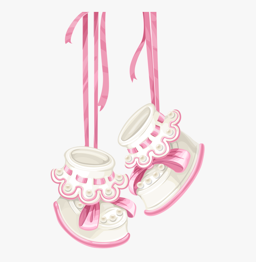 17 - Pink Baby Booties Clipart, HD Png Download, Free Download