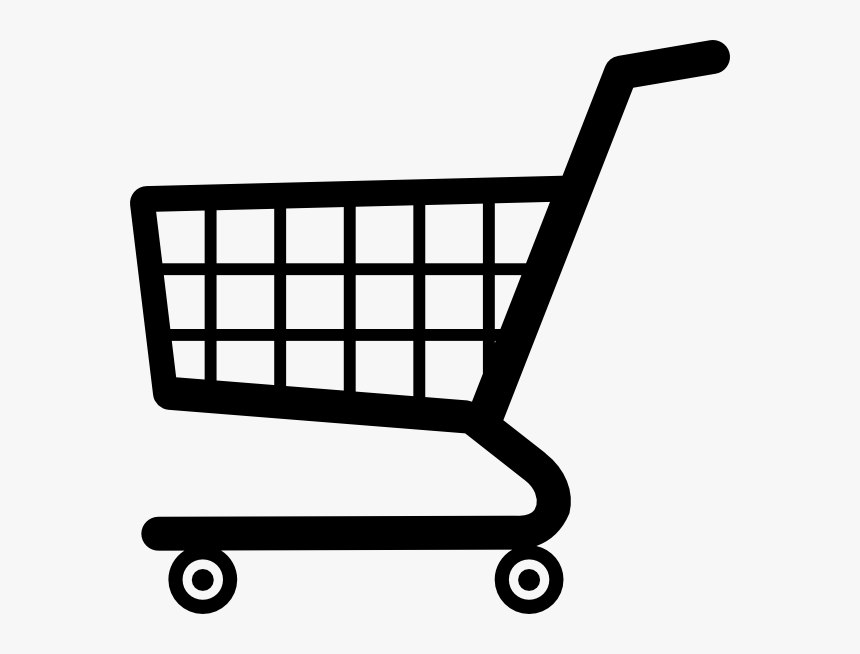 Shopping Cart Clip Art At Clker - Carrito De Supermercado Vector, HD Png Download, Free Download