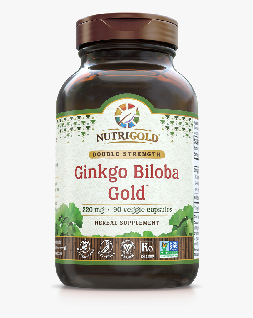 Transparent Ginkgo Png - Nutrigold Vitamin D3 Gold 2000 Iu, Png Download, Free Download