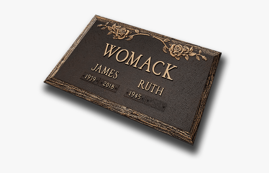 Bronze Memorial Plaque - Book Cover, HD Png Download, Free Download