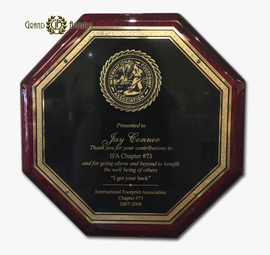 Plaques At Grand Awards - Commemorative Plaque, HD Png Download, Free Download