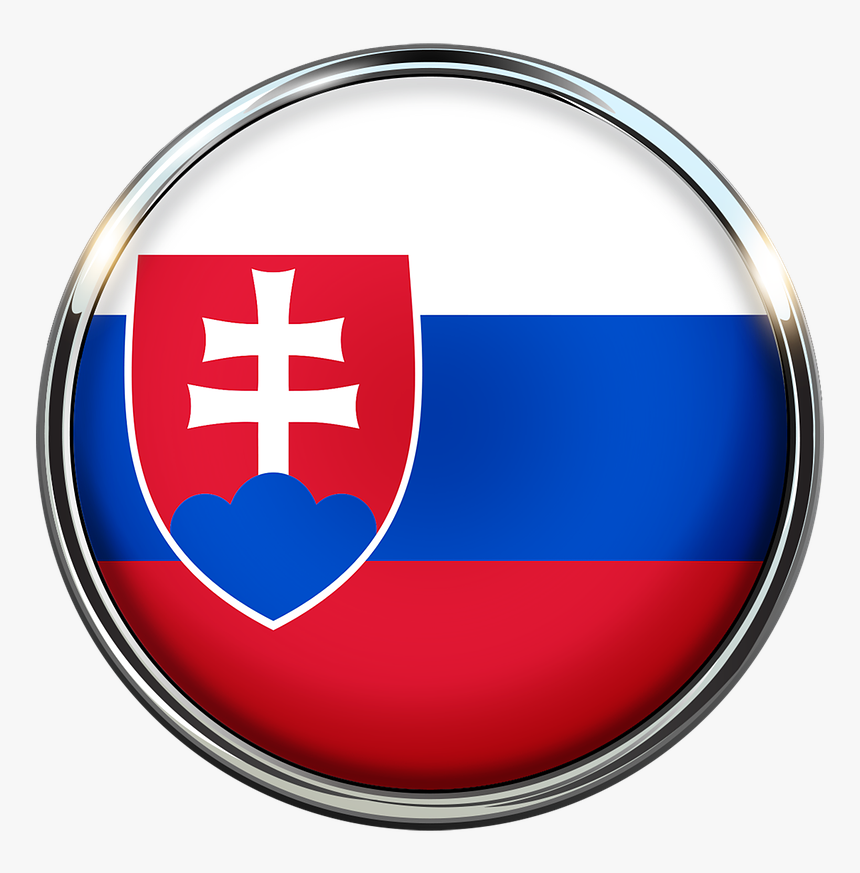 Slovakia Flag Circle Free Picture - Slovakia Flag Circle, HD Png Download, Free Download