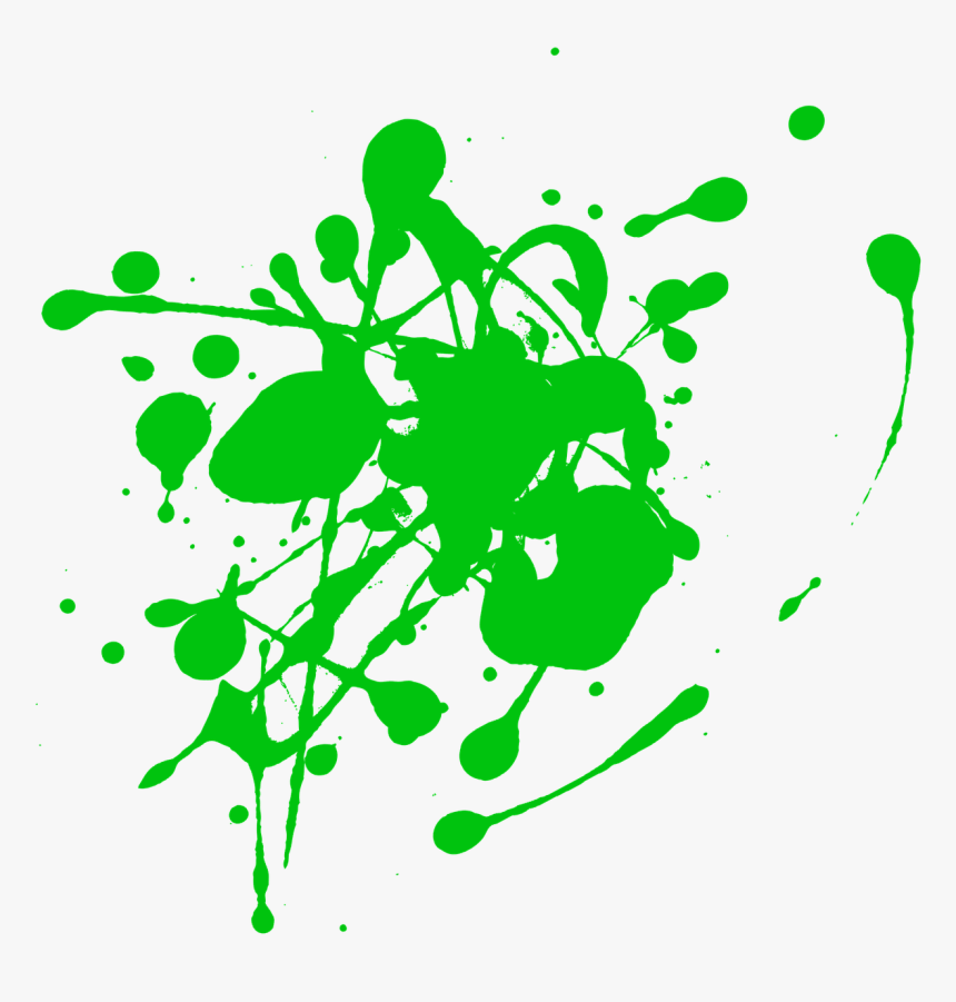 Green Spot, Stain, Paint, Paint Stain, Color, Stains - Paint, HD Png Download, Free Download