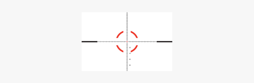 Trijicon Accupower 1 8x28mm Riflescope - Circle, HD Png Download, Free Download
