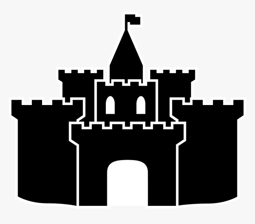 Castle, Fortress, Middle Ages, Wall, Palace, Fantasy - Transparent Background Castle Silhouette Png, Png Download, Free Download