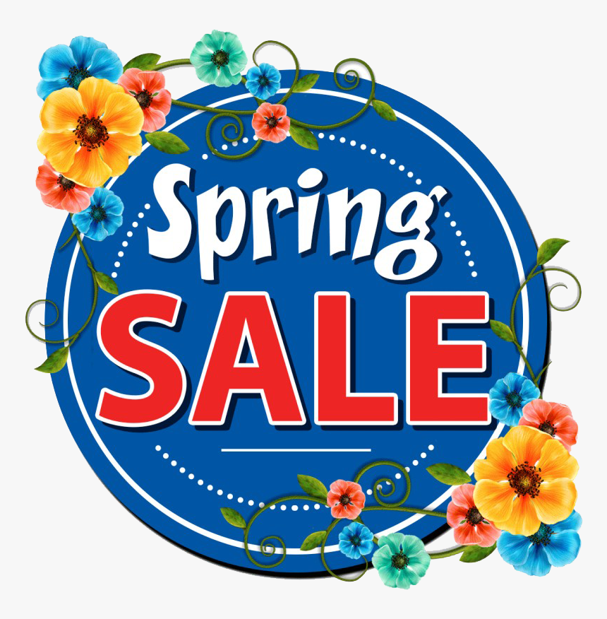 Spring Sale Banner Png Free Images - Flower, Transparent Png, Free Download