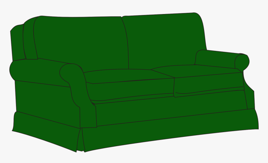 Couch, Sofa, Furniture, Green, Interior Decoration - Green Couches Transparent Background, HD Png Download, Free Download
