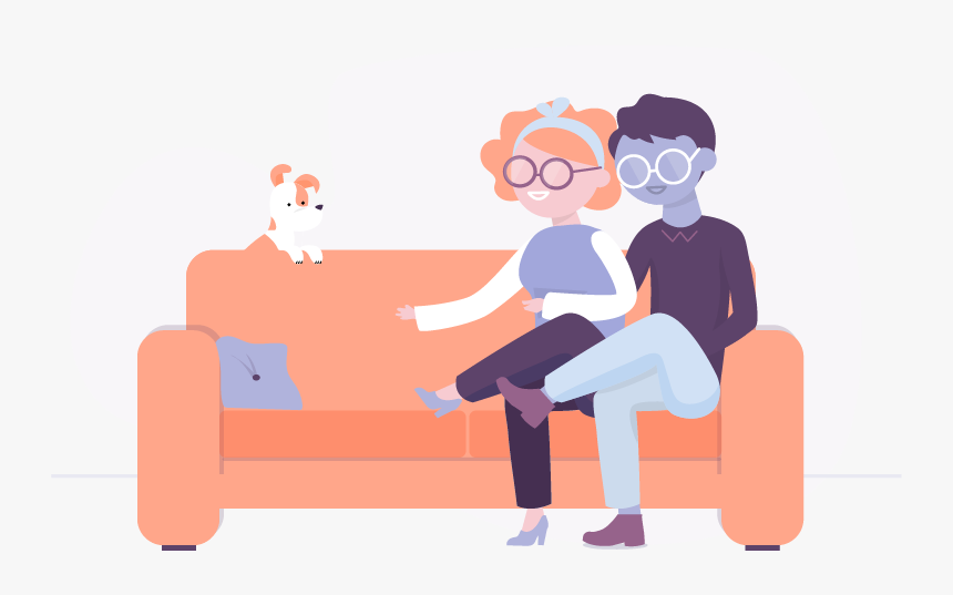 Dialogue At A Glance Cartoon- - Cartoon, HD Png Download, Free Download