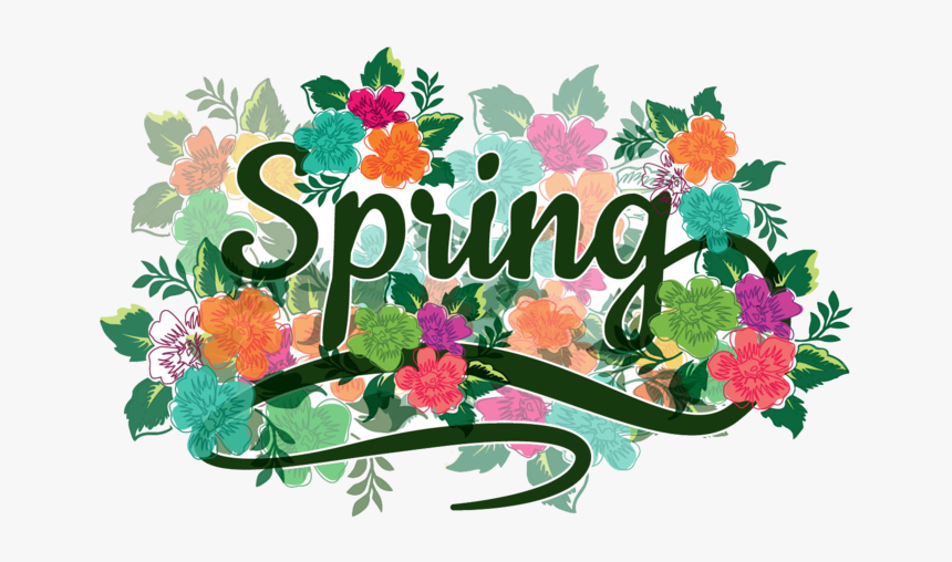 Calligraphy Vector Graphics Image Spring - Illustration, HD Png Download, Free Download