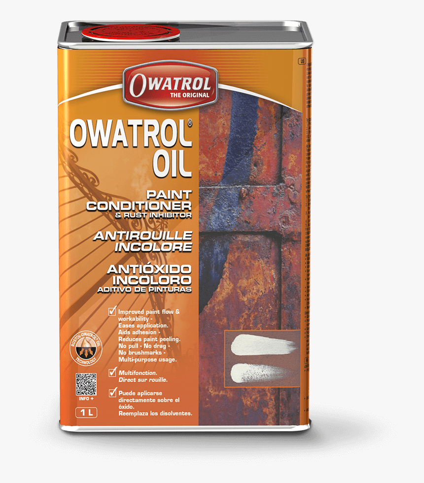 Owatrol Oil 1l Paint Conditioner & Rust Inhibitor - Owatrol Oil, HD Png Download, Free Download