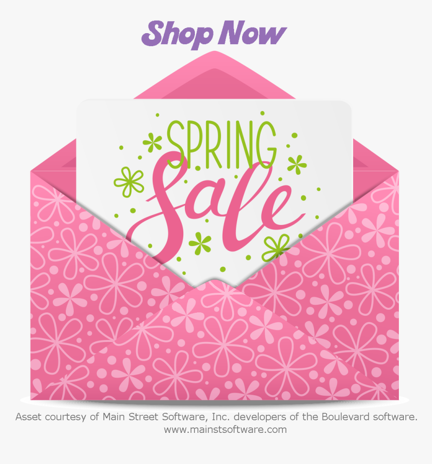 Spring Sale - Envelope - Illustration, HD Png Download, Free Download