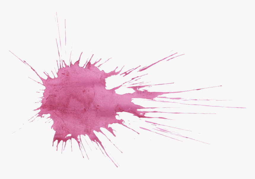 Purple Watercolor Painting Graphic Design - Sketch, HD Png Download, Free Download