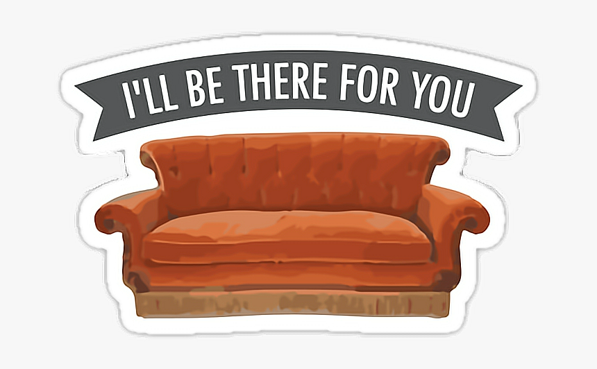 Transparent Friends Tv Show Clipart - Friends Tv Show Couch Transparent, HD Png Download, Free Download