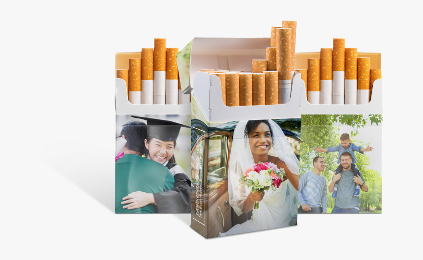 Pack Of Cigarettes - Heart Disease From Smoking, HD Png Download, Free Download