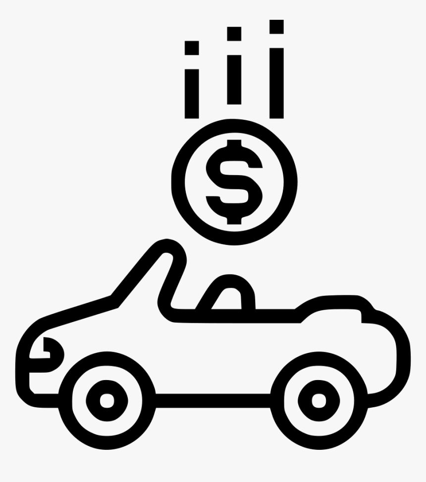 Car Loan Png Icon Free Download Onlinewebfonts - Drawing Of Car Loan, Transparent Png, Free Download