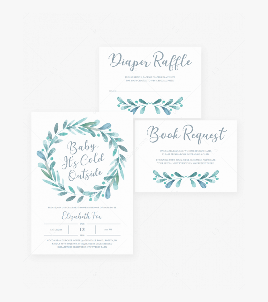 Baby Its Cold Outside Invitation, HD Png Download, Free Download