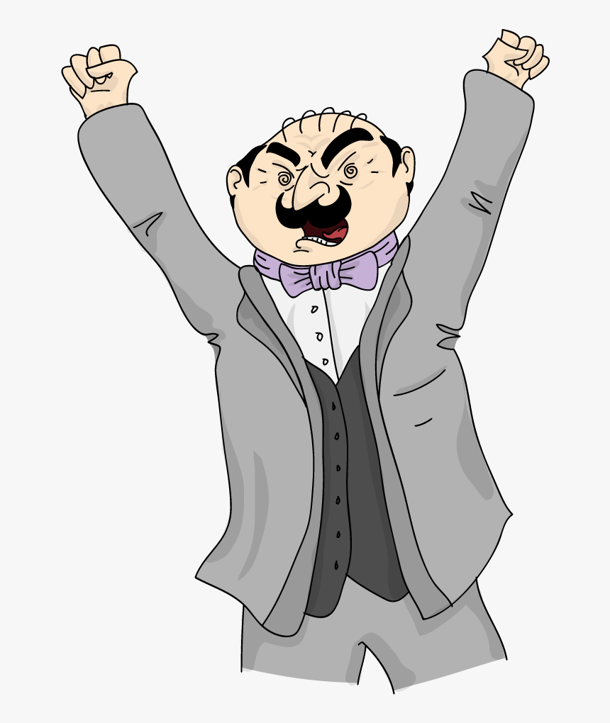 Agatha Christie"s Poirot Clipart , Png Download - Cartoon, Transparent Png, Free Download