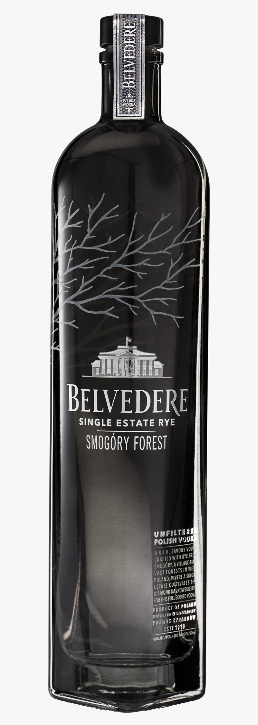 Belvedere Single Estate Rye Vodka Lake Bartezek 0,7lt, HD Png Download, Free Download