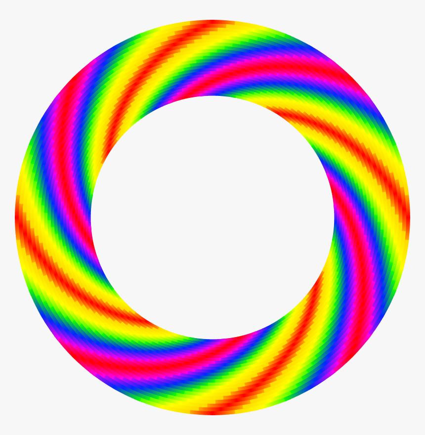 Colorful Circle Borders - Colourful Circle Png, Transparent Png, Free Download