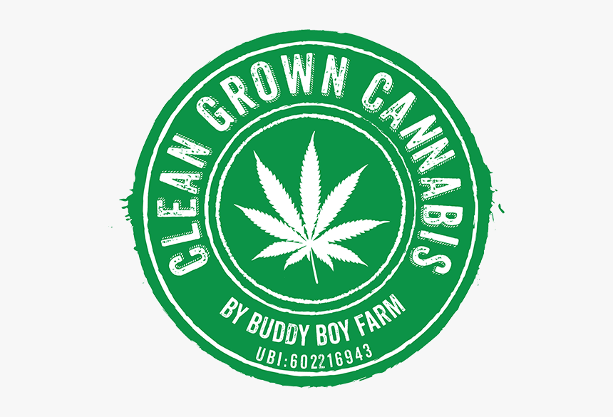 Clean Grown Cannabis - Leaf, HD Png Download, Free Download