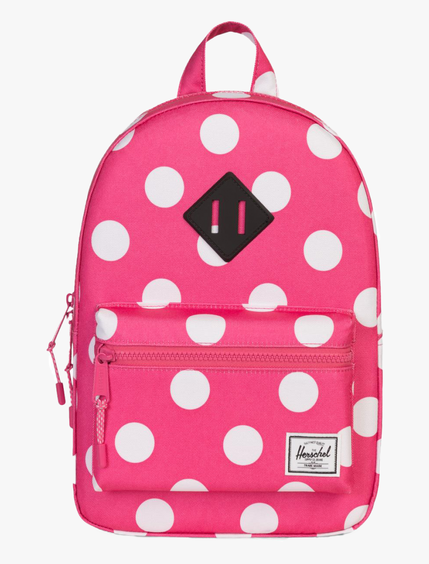 Herschel Backpack Pink Polka Dot, HD Png Download, Free Download