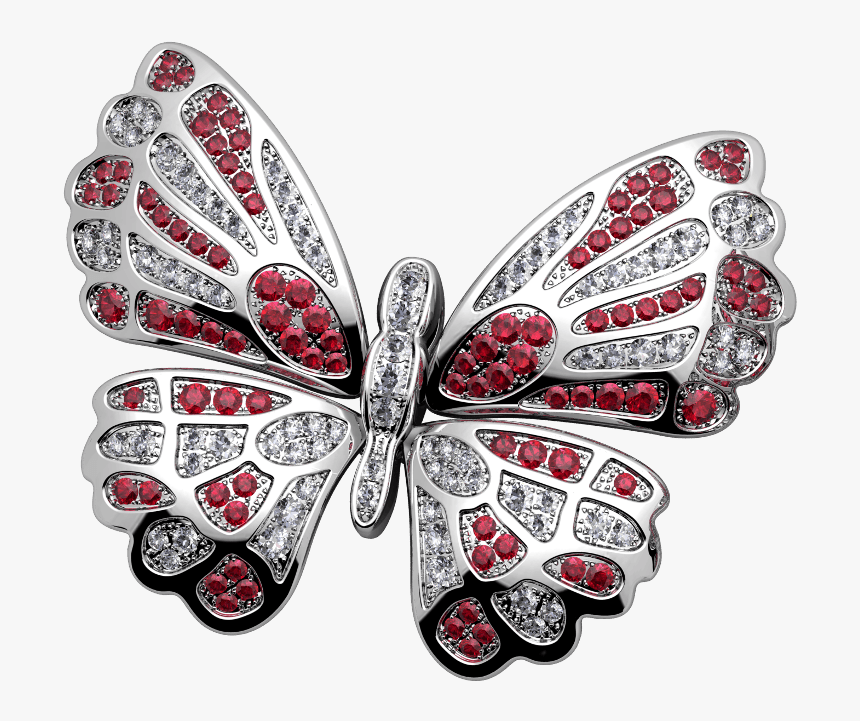 Red Butterfly Png, Transparent Png, Free Download