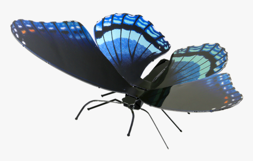 Butterfly Red Spotted Purple Metal Earth Model Kit - Metal Earth Butterfly, HD Png Download, Free Download
