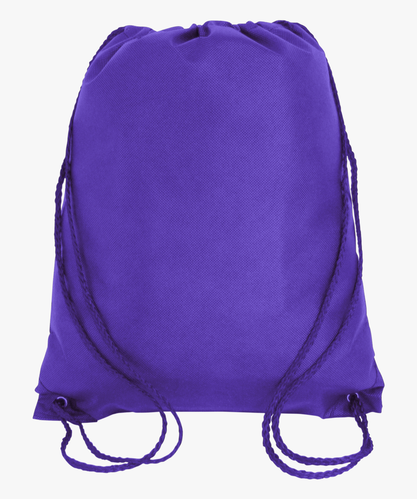 Plain Grey Drawstring Bag, HD Png Download, Free Download