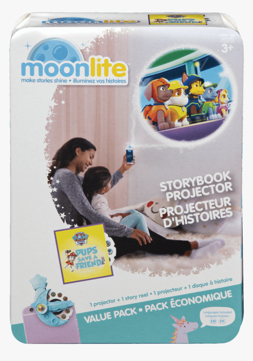 Paw Patrol Moonlite Storybook, HD Png Download, Free Download