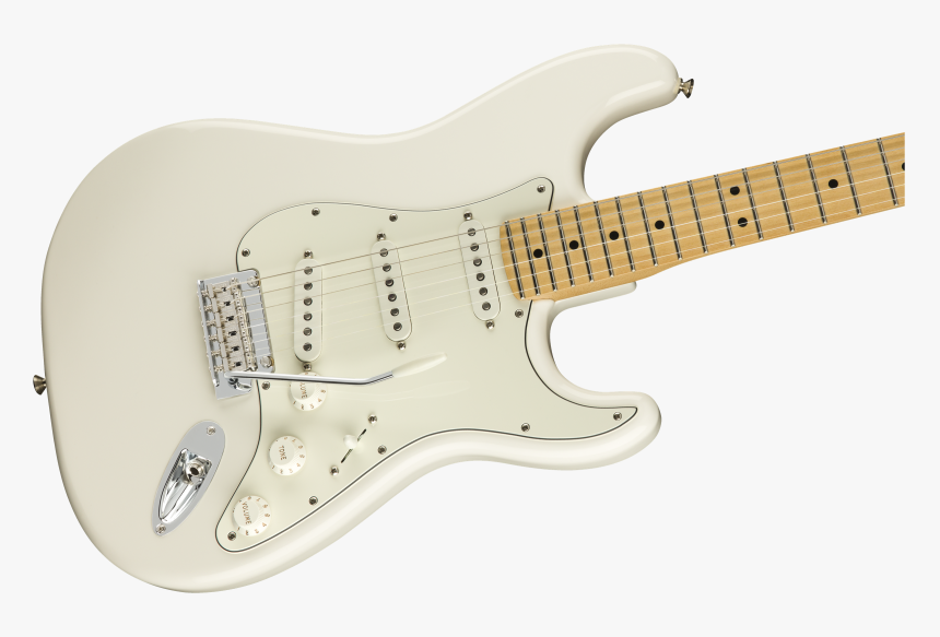 Player Stratocaster Hss White, HD Png Download, Free Download