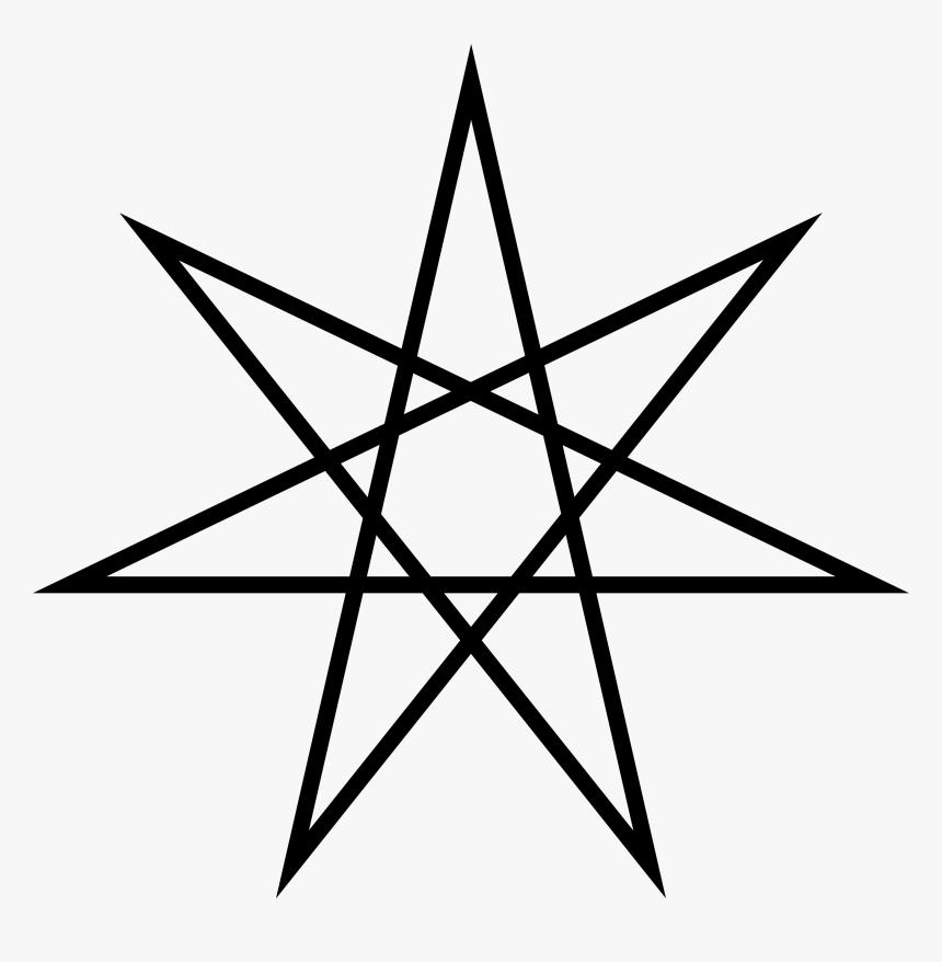 7 Pointed Star Design , Png Download - 7 Pointed Star Transparent, Png Download, Free Download