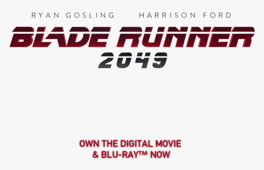 Blade Runner 2049 Title Png - Blade Runner 2049 Logo Font, Transparent Png, Free Download