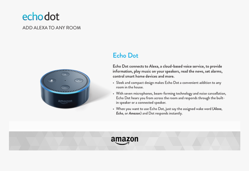 Amazon Echo , Png Download - Amazon Mp3, Transparent Png, Free Download