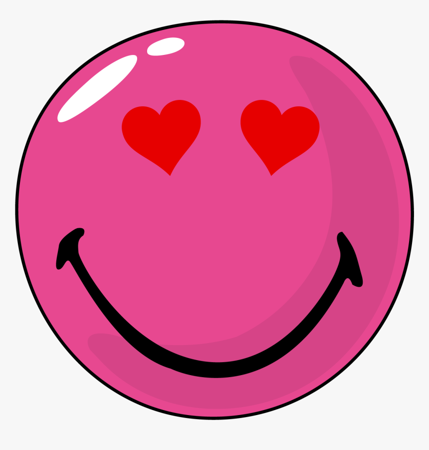 Loved Face Smiley Clipart - Smiley, HD Png Download, Free Download