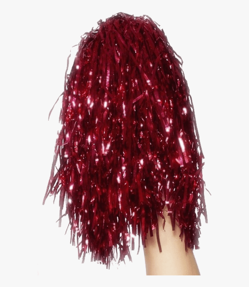 Pom Poms Metallic Red - Red Colour Pom Pom, HD Png Download, Free Download
